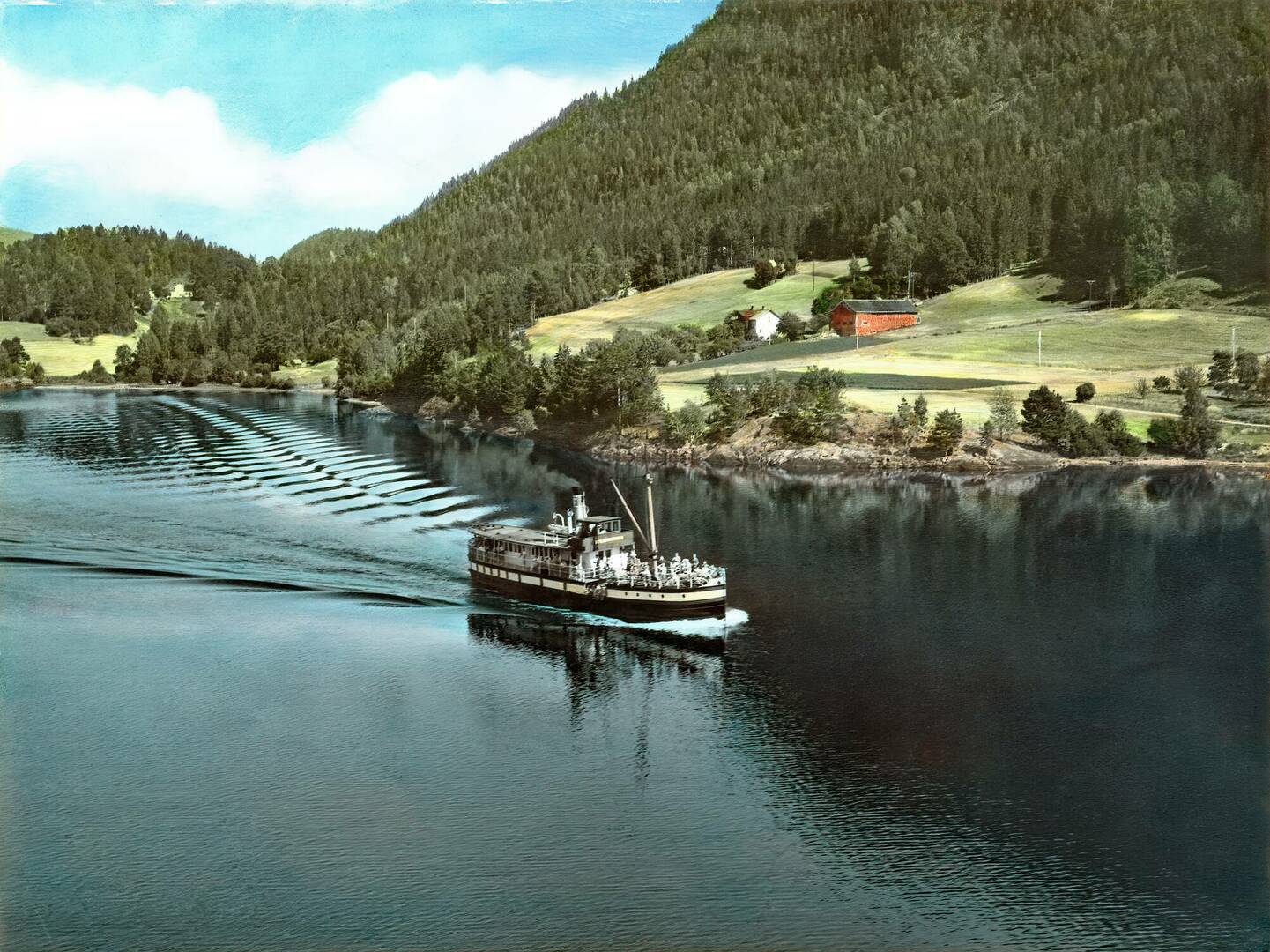 Flyfoto Øigarden 1956
