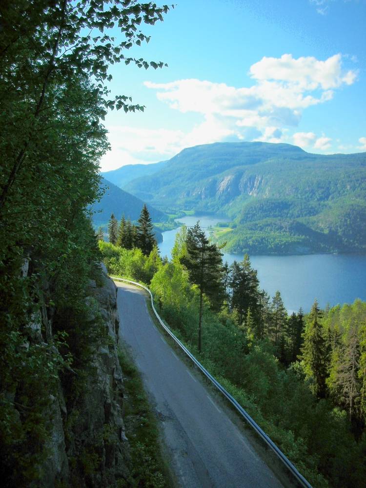 Utsikt mot Fjågesund frå 